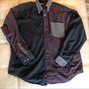 Vintage Tommy Hilfiger Block Pattern